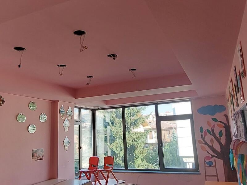 Anaokulu genel aydınlatma projesi - Tuğra Elektrik Eskişehir