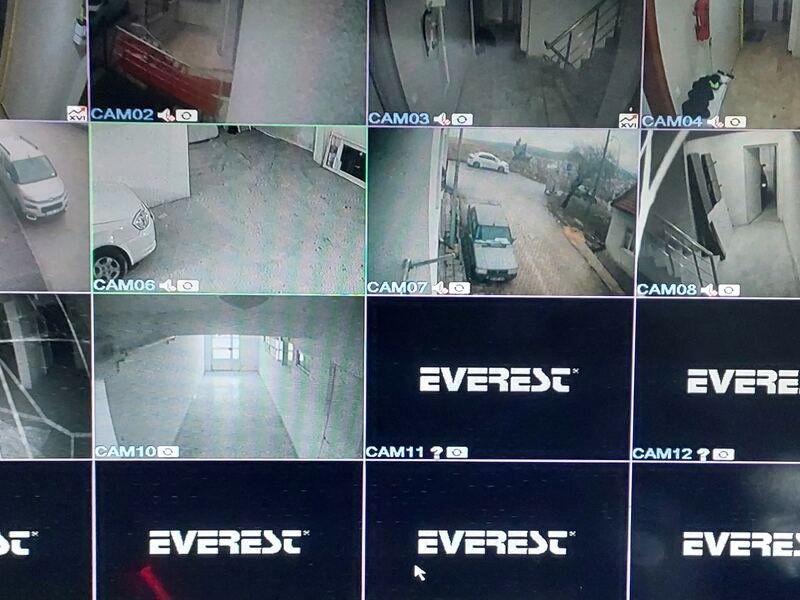 16 kanallı güvenlik kamera sistemi - Tuğra Elektrik Eskişehir