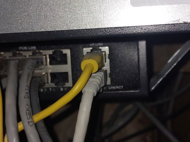 Ağ switch ve kamera kablolaması - Tuğra Elektrik Eskişehir