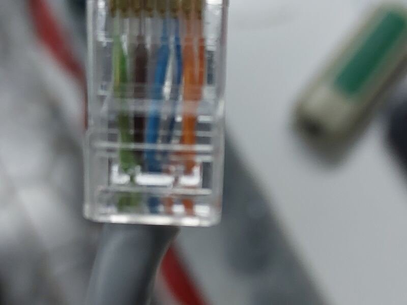 RJ45 konnektör hazırlığı - Tuğra Elektrik Eskişehir