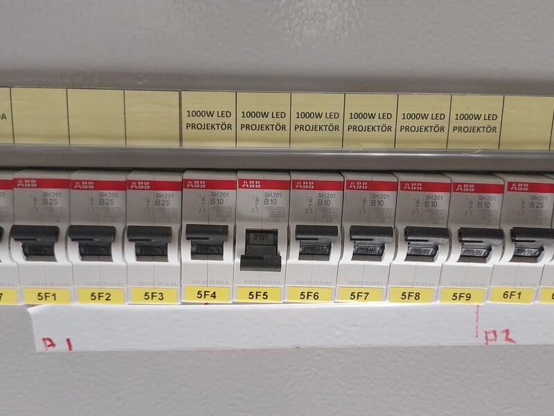 Aydınlatma hattı sigorta grubu - Tuğra Elektrik Eskişehir